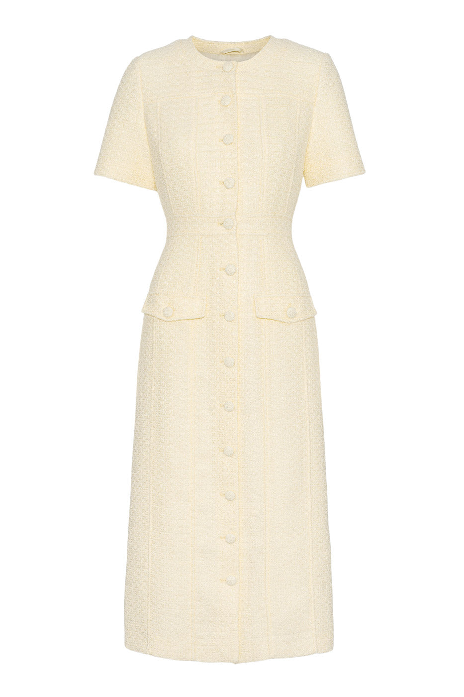 Stassie Midi Dress Buttercup Kjoler